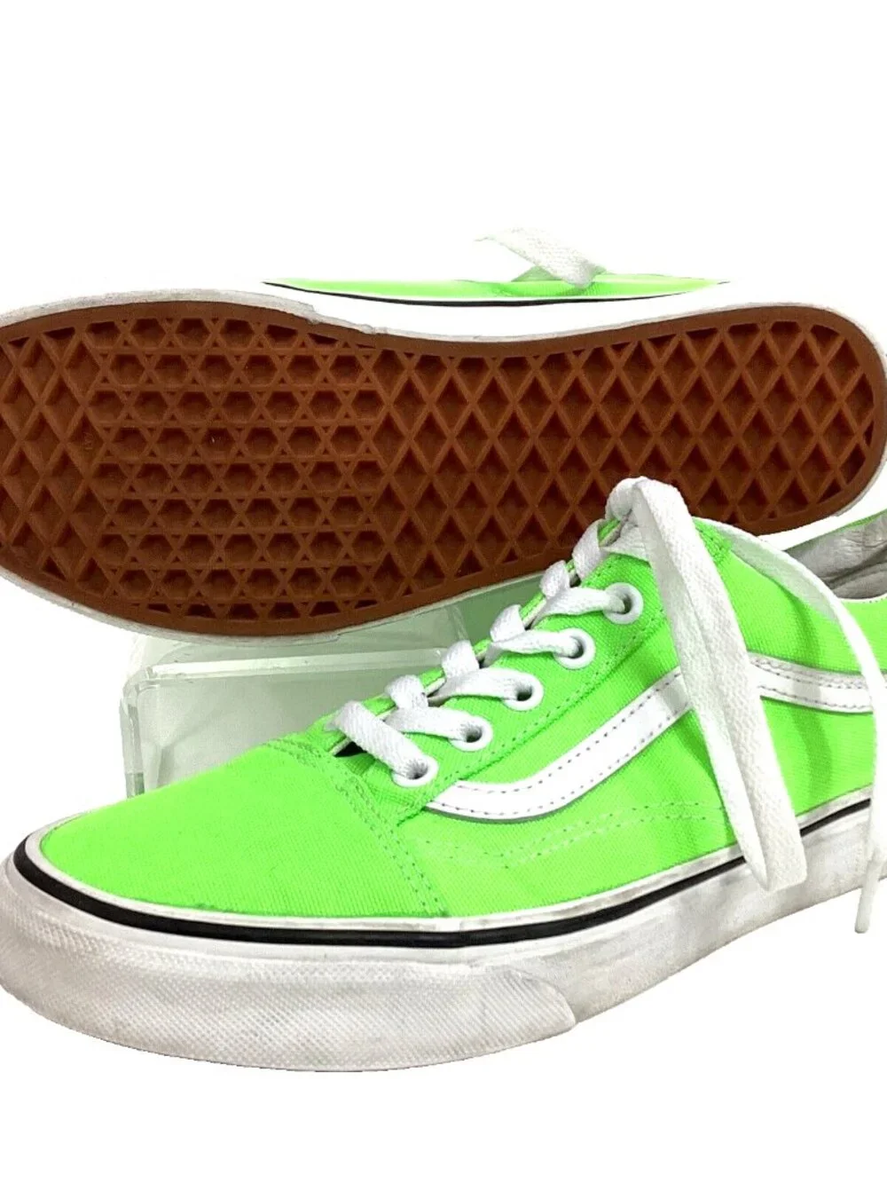Vans OTW - Men's Sz 6/Women's Sz 7.5 - Neon Green - Low Skate Shoes - 508731